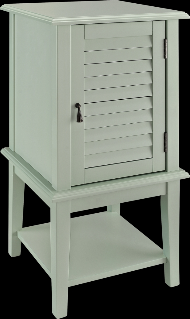 Raiden Blue Shutter Door Table - Thumbnail - Image 1