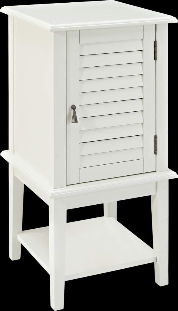 Raiden White Shutter Door Table - Thumbnail - Image 1
