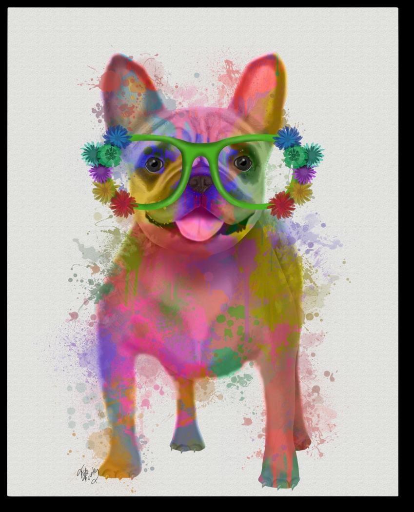Kids Rainbow Aurora Pink Artwork - Thumbnail - Image 1