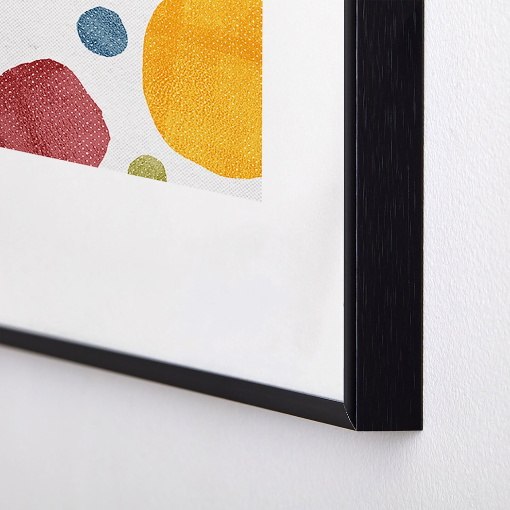 Kids Rainbow Bursts White Metal Framed Print - Thumbnail - Image 4