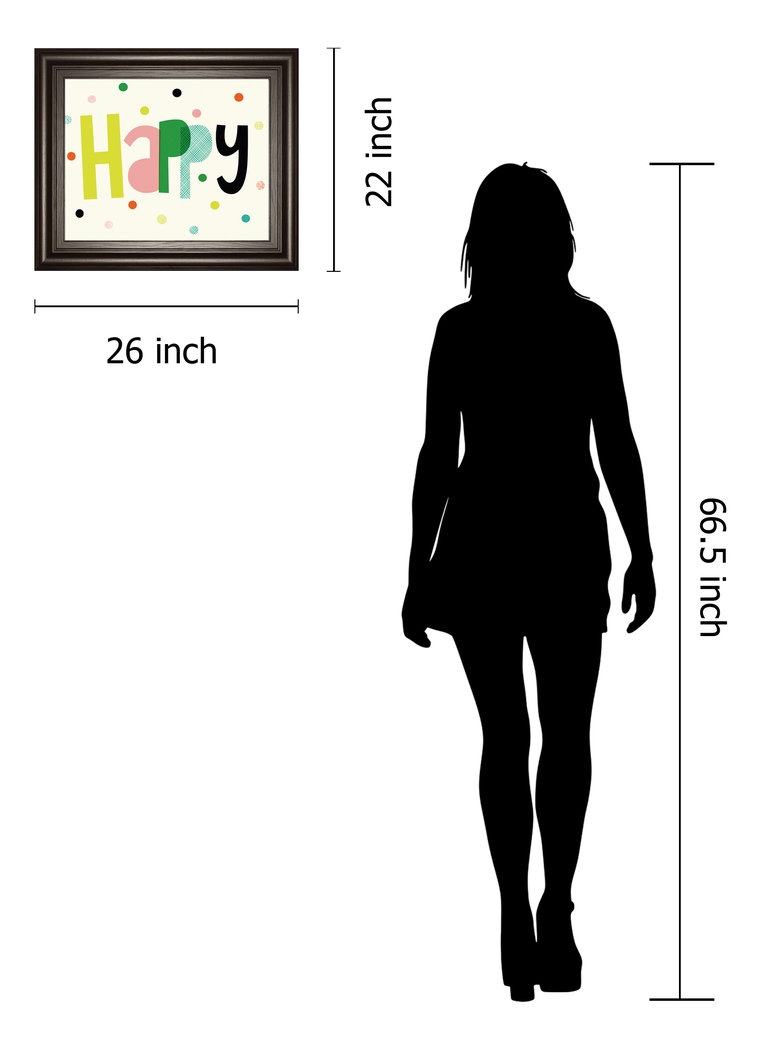 Kids Rainbow Dots White Artwork - Thumbnail - Image 3