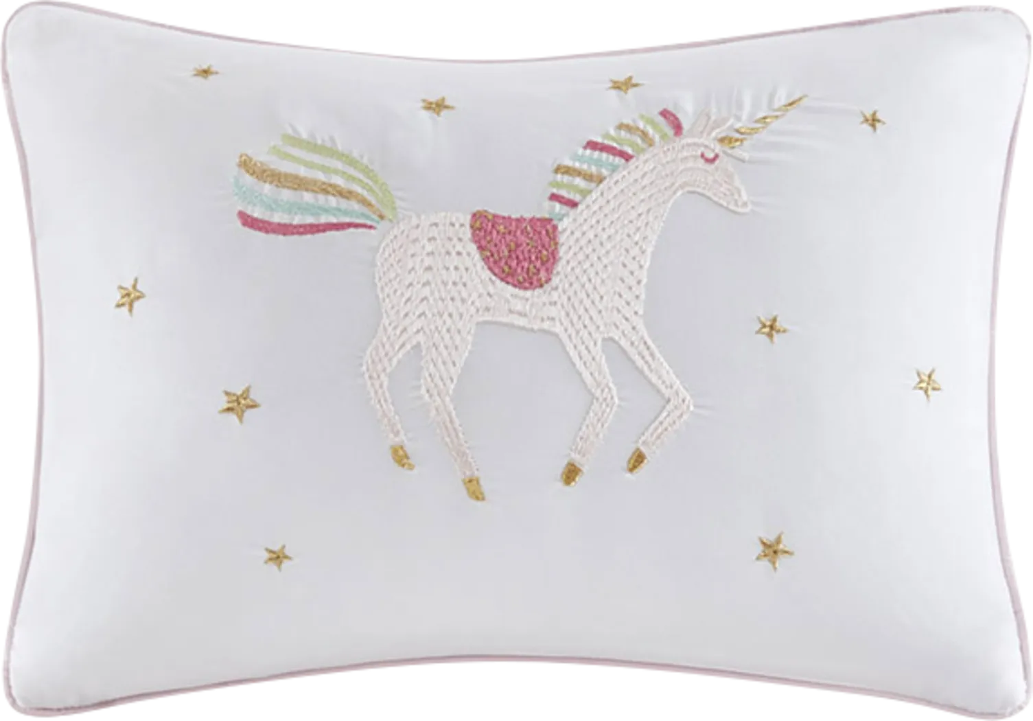 Kids Rainbow Smile Pink 3 Pc Twin Coverlet Set - Thumbnail - Image 4