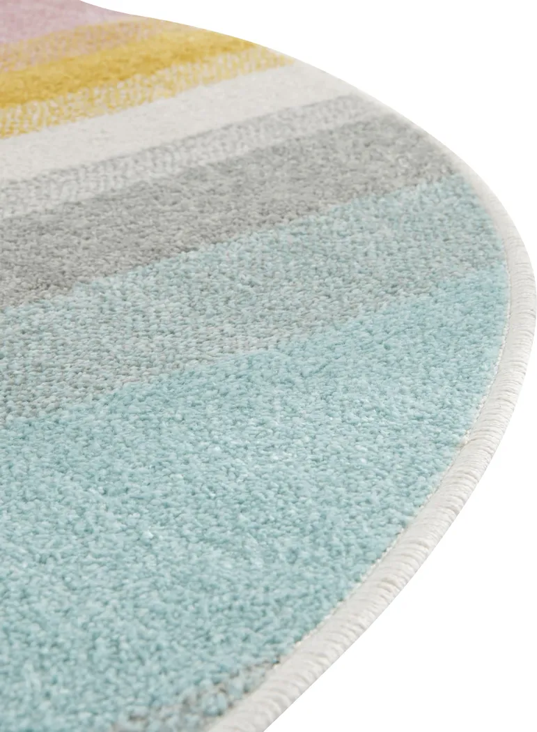 Kids Rainwares Multi 5'3 Round Rug - Thumbnail - Image 6