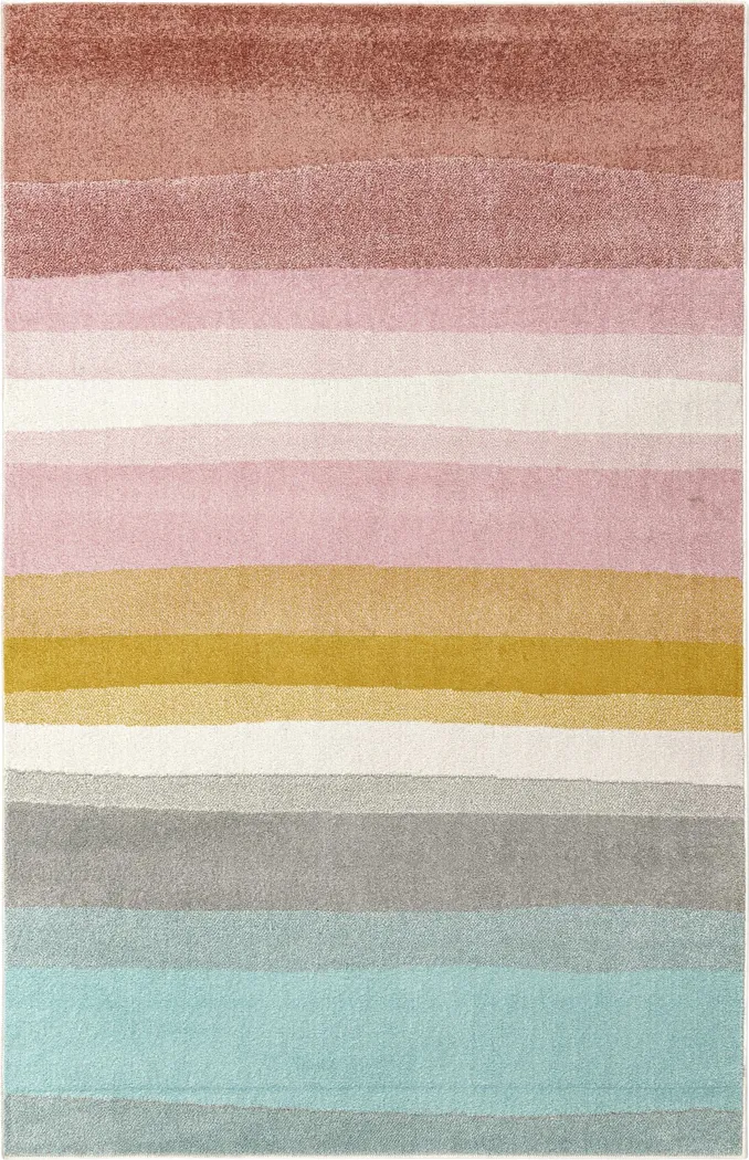 Kids Rainwres Multi 5'3 x 8' Rug - Thumbnail - Image 1