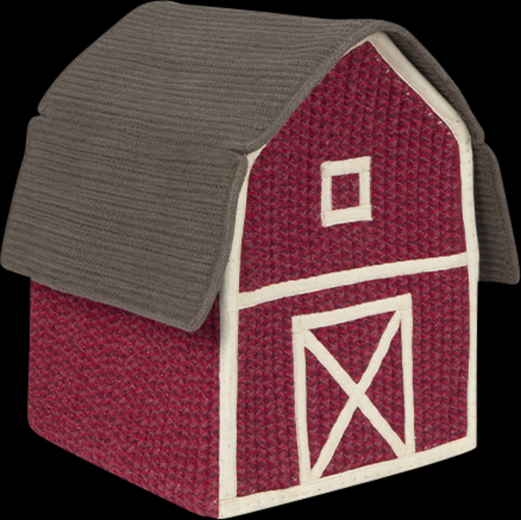 Kids Red Farm Basket - Thumbnail - Image 1