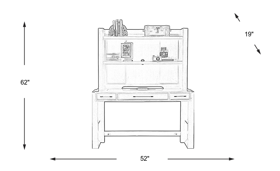 Dimension Image. Please refer to the Dimension Tab on this page for dimension details.