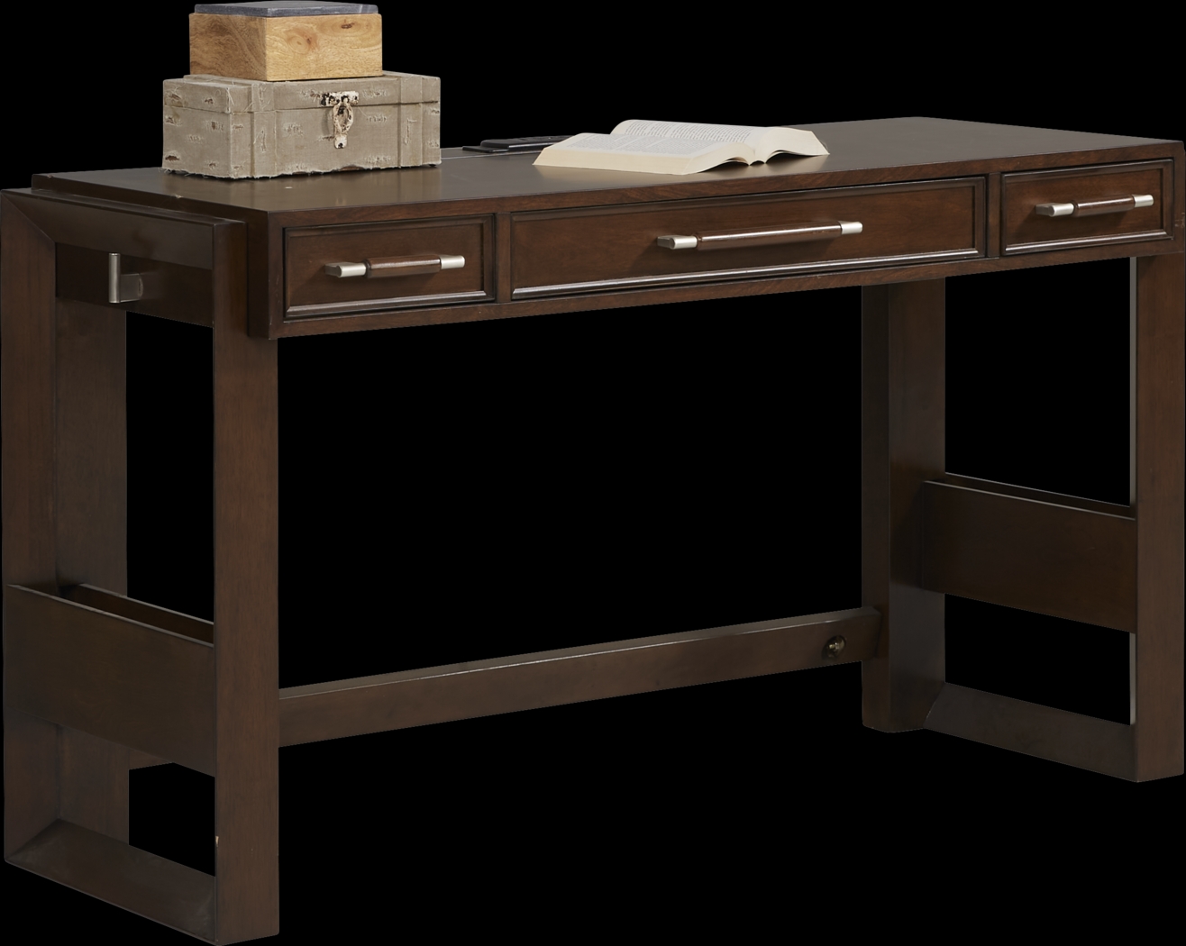 Kids reGen™ Zaine Brown Cherry Desk - Thumbnail - Image 1