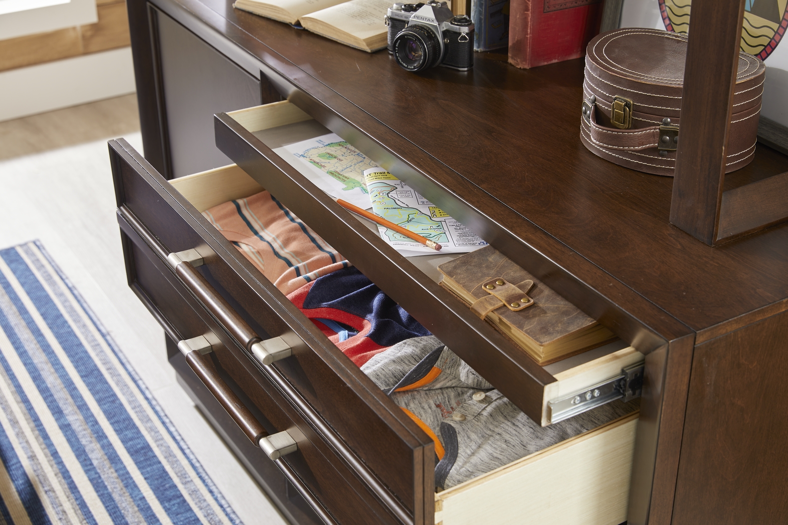 Kids reGen™ Zaine Brown Cherry Dresser - Thumbnail - Image 2