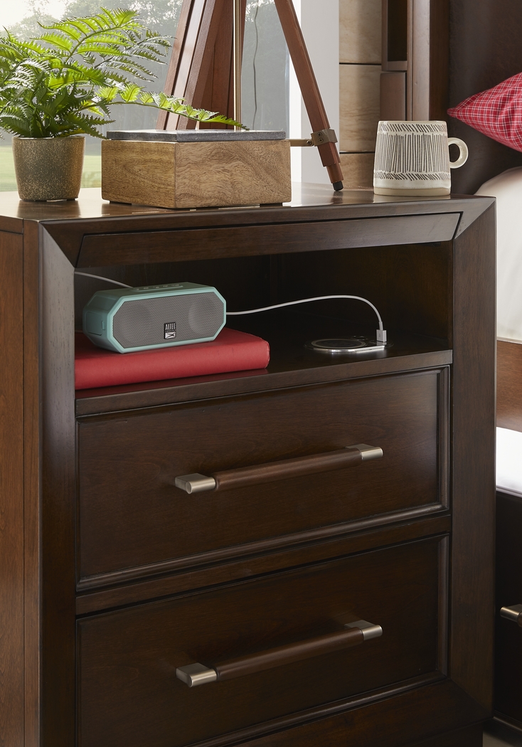 Kids reGen™ Zaine Brown Cherry Nightstand - Thumbnail - Image 2