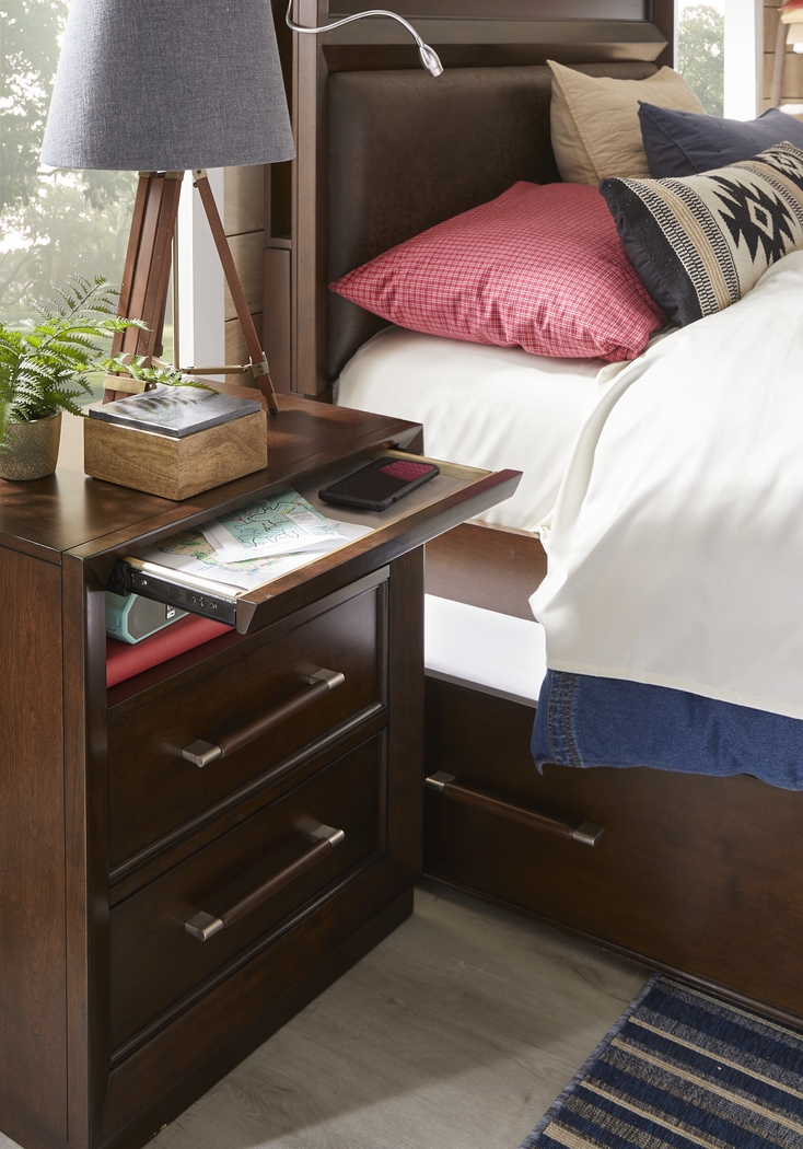 Kids reGen™ Zaine Brown Cherry Nightstand - Thumbnail - Image 3
