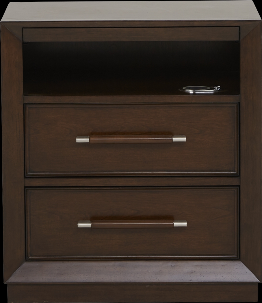 Kids reGen™ Zaine Brown Cherry Nightstand - Thumbnail - Image 1