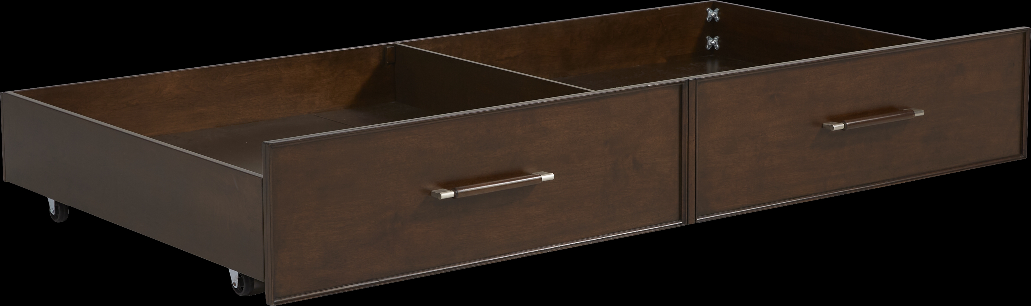 Kids reGen™ Zaine Brown Cherry Twin Storage Trundle - Thumbnail - Image 1