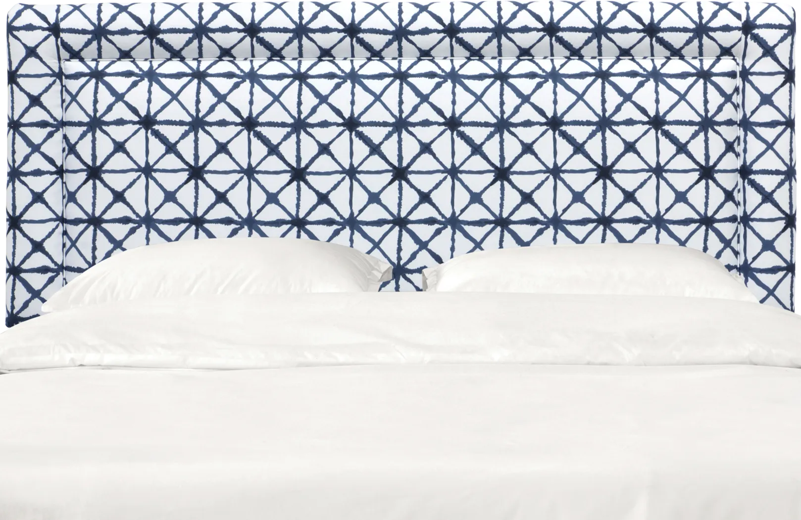 Kids Rhombusland Blue Twin Upholstered Headboard - Thumbnail - Image 2