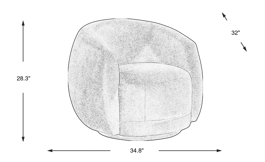 Dimension Image. Please refer to the Dimension Tab on this page for dimension details.