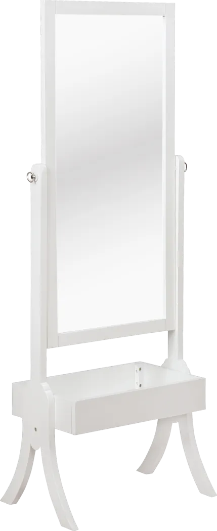 Kids Risette White Mirror - Thumbnail - Image 1