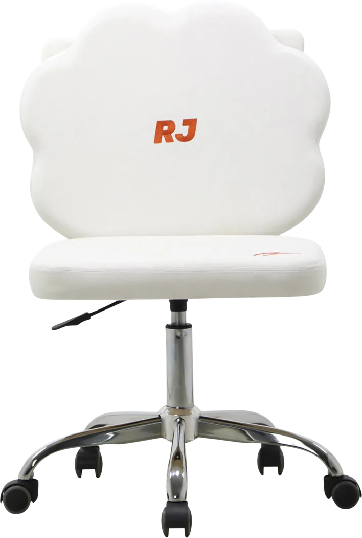 Kids RJ White Swivel Vanity Chair - Thumbnail - Image 2