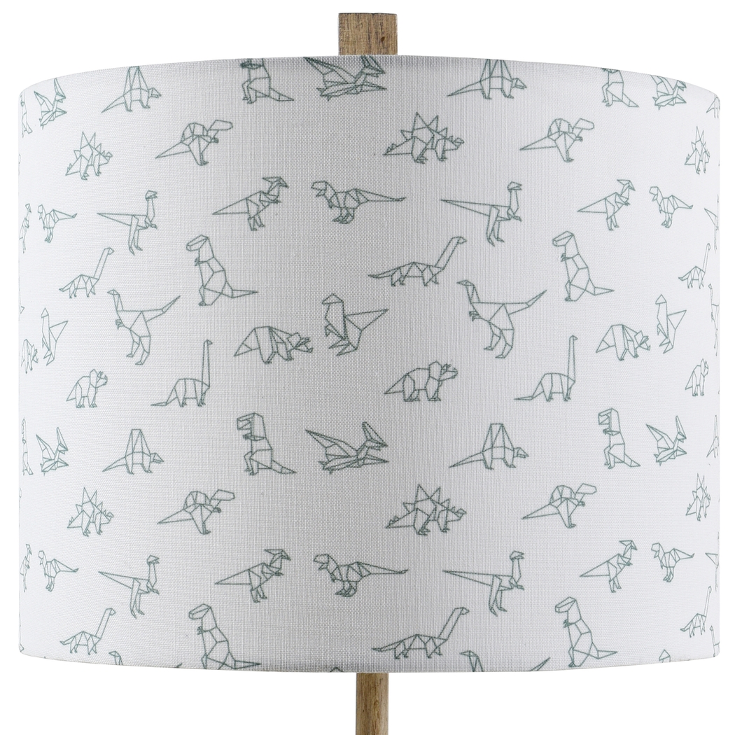 Kids Roaring T-Rex White Lamp - Thumbnail - Image 3