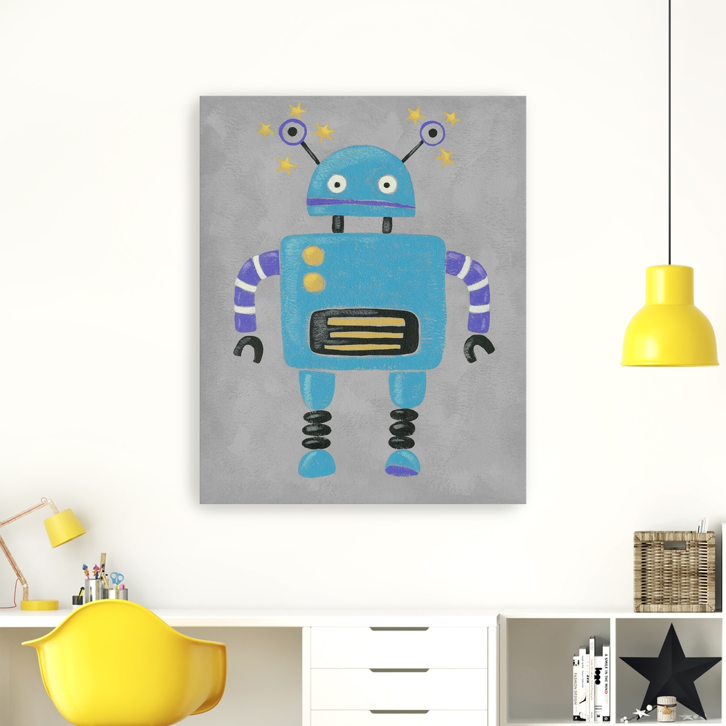 Kids Robo Leader I Blue Artwork - Thumbnail - Image 2