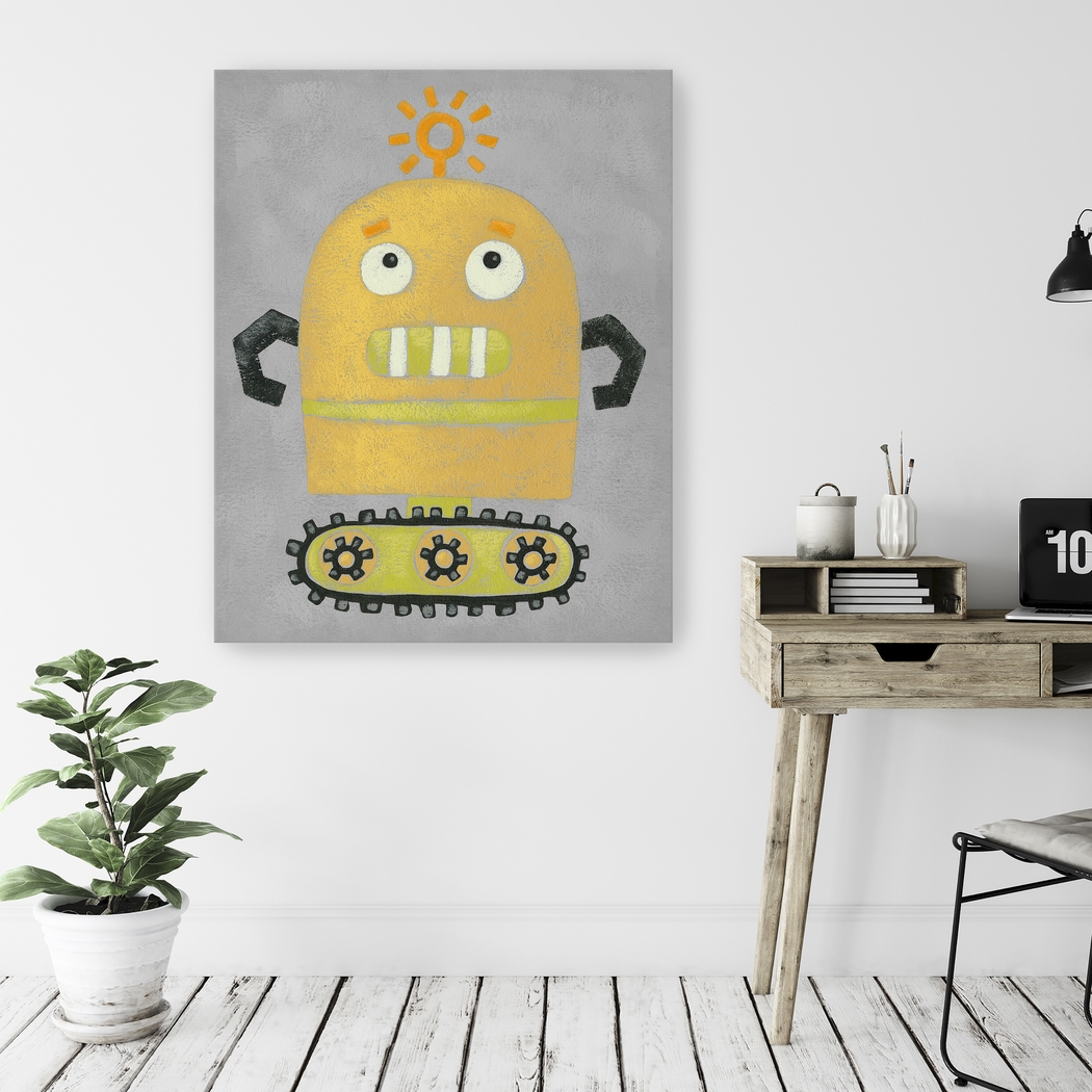 Kids Robo Leader II Orange Artwork - Thumbnail - Image 2