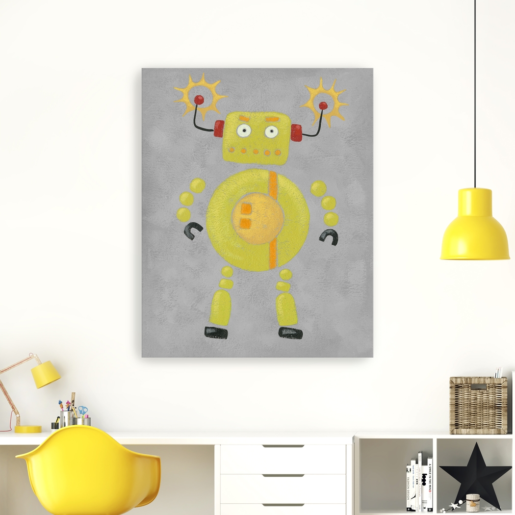 Kids Robo Leader III Yellow Artwork - Thumbnail - Image 2