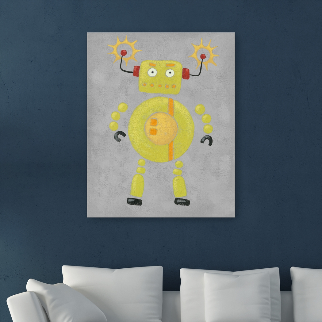 Kids Robo Leader III Yellow Artwork - Thumbnail - Image 3