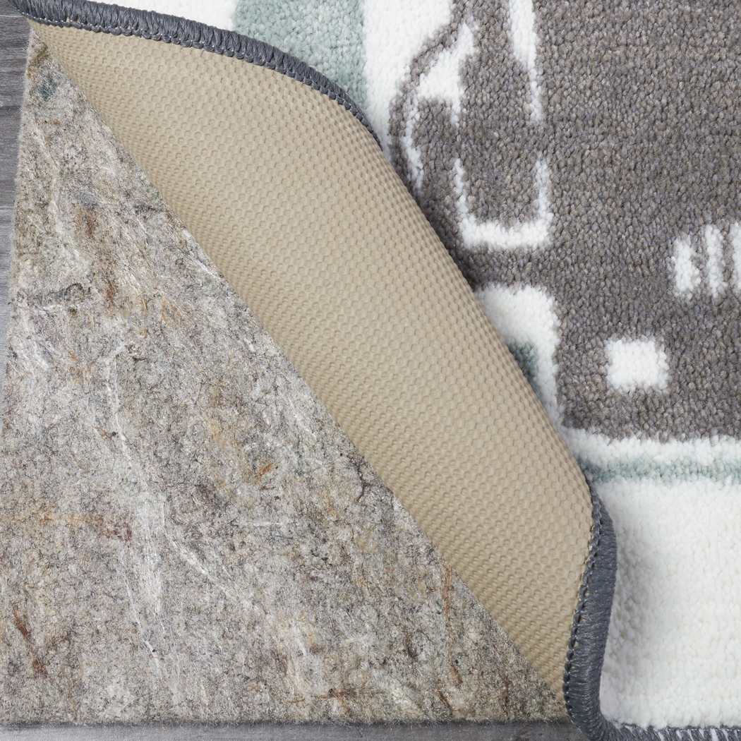 Kids Robo Squad White 5' x 8' Rug - Thumbnail - Image 5