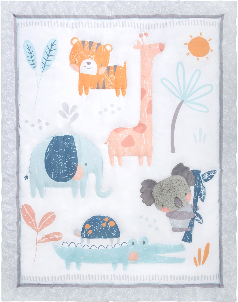 Kids Rocio Blue 4 Pc Baby Bedding Set - Thumbnail - Image 2