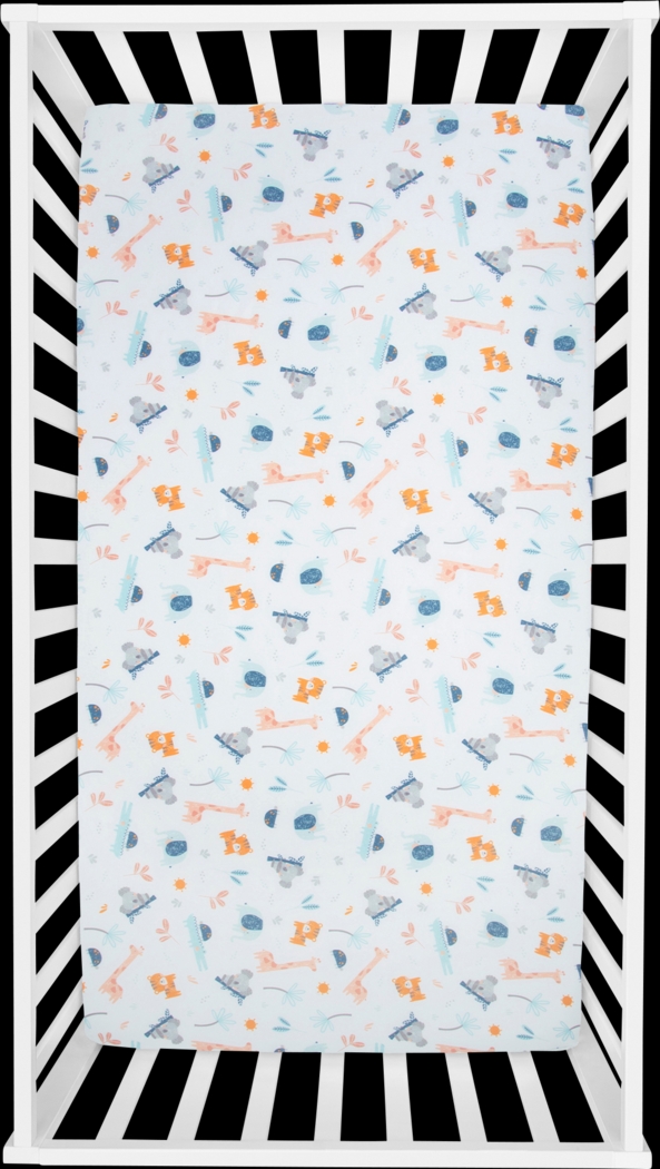 Kids Rocio Blue 4 Pc Baby Bedding Set - Thumbnail - Image 6