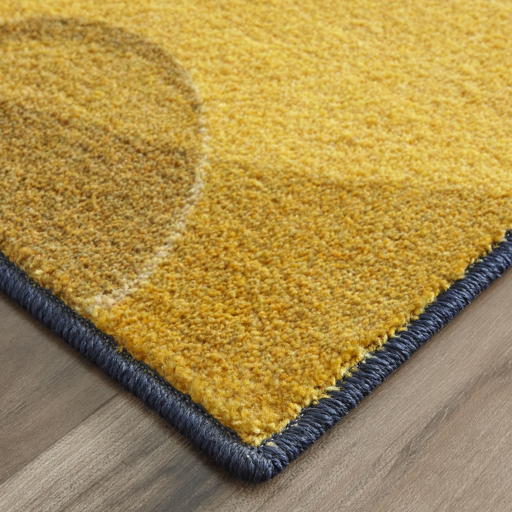 Kids Rocket Games Navy 5' x 8' Rug - Thumbnail - Image 5