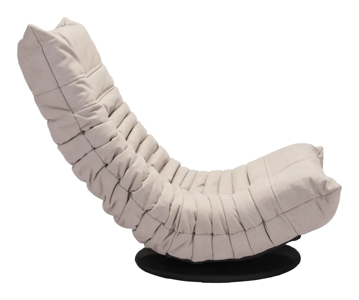 Kids Rowey Beige Swivel Chair - Thumbnail - Image 6