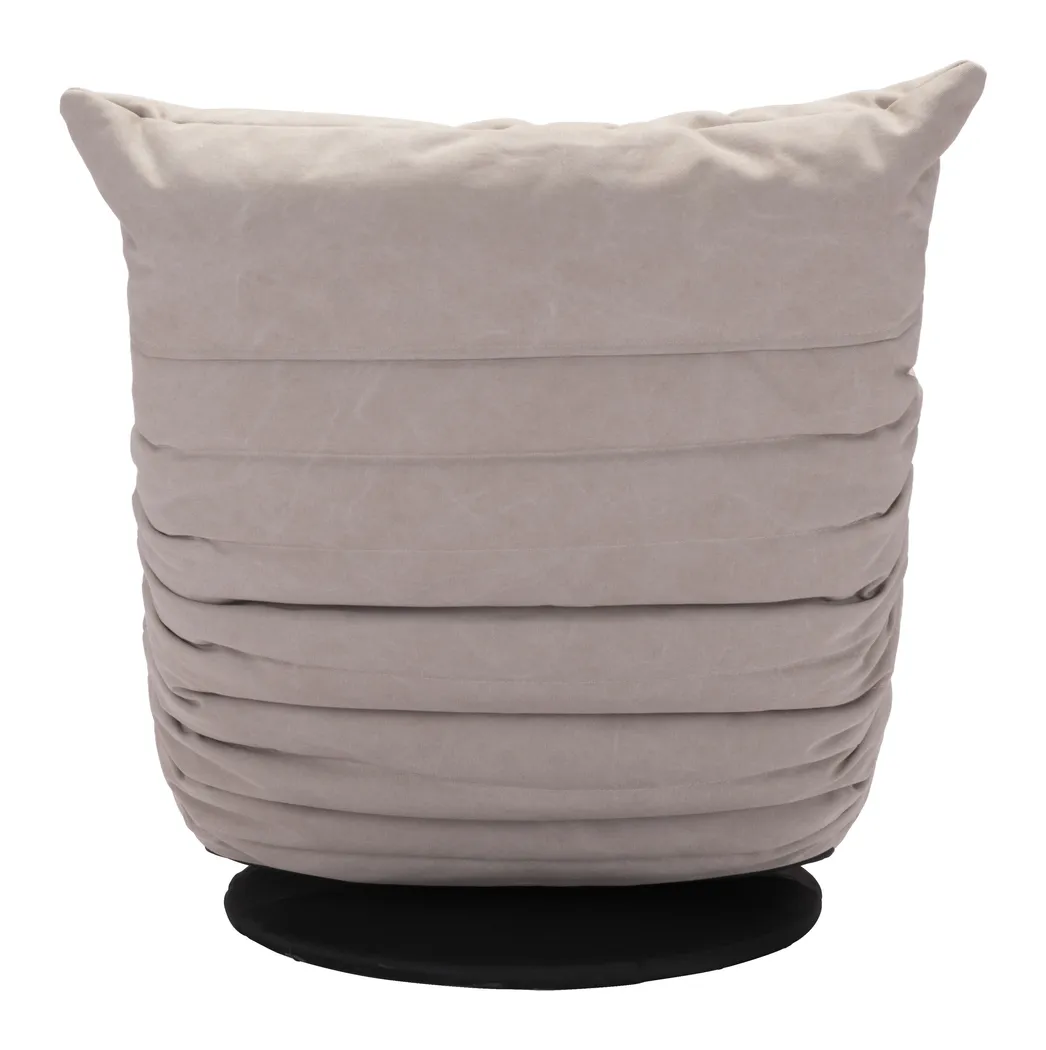 Kids Rowey Beige Swivel Chair - Thumbnail - Image 8