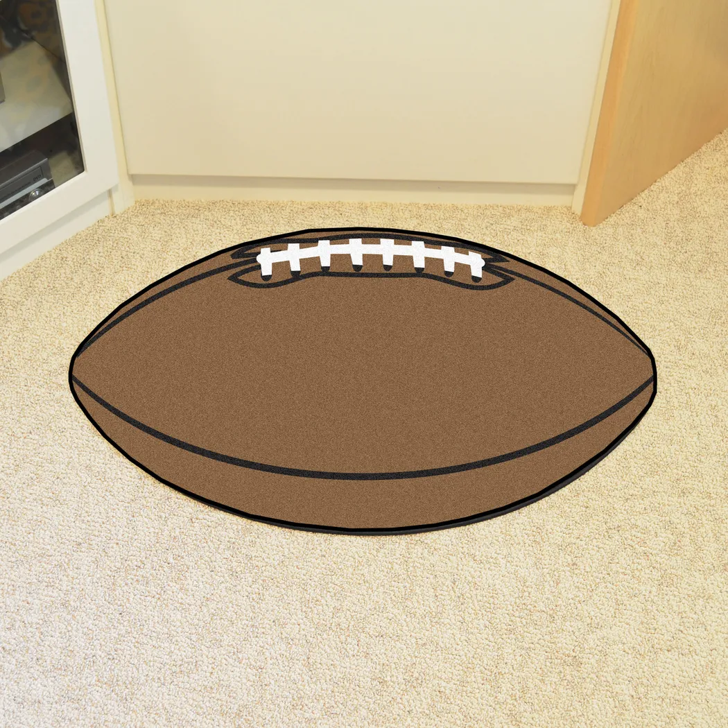 Kids Running Play Brown 2'7 x  1'7 Rug - Thumbnail - Image 2