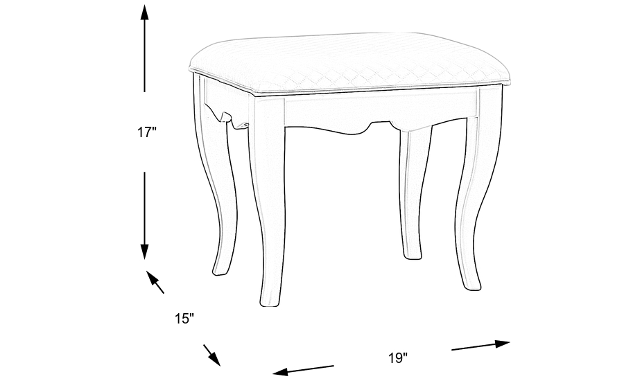 Dimension Image. Please refer to the Dimension Tab on this page for dimension details.