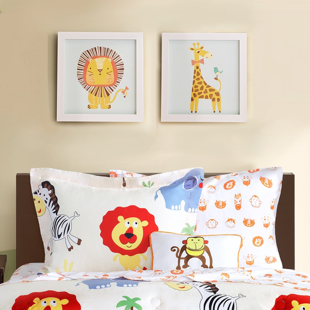 Kids Safari Party Blue Artwork - Thumbnail - Image 6