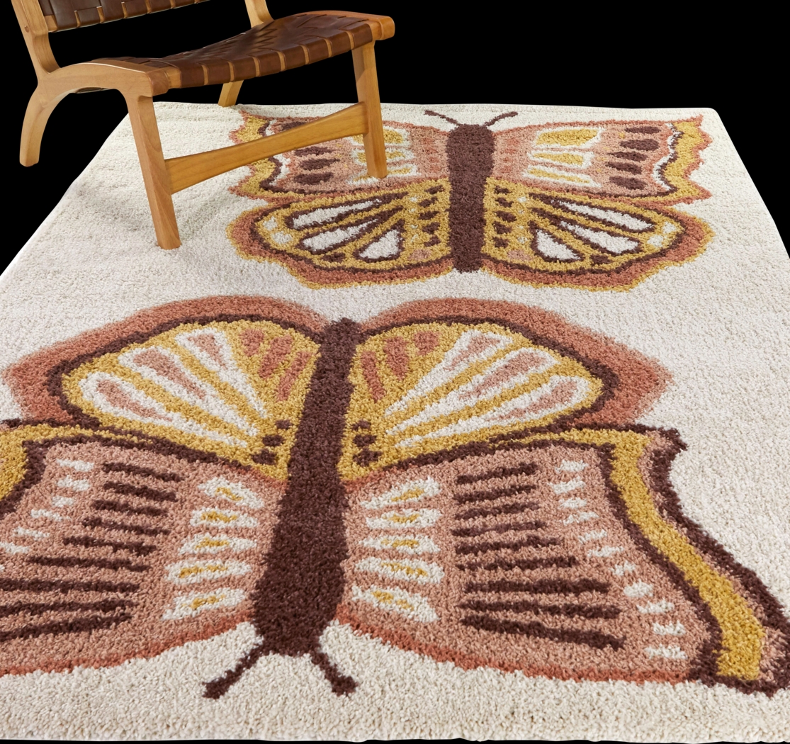 Kids Salano Pink 5'3 x 7' Rug - Thumbnail - Image 2