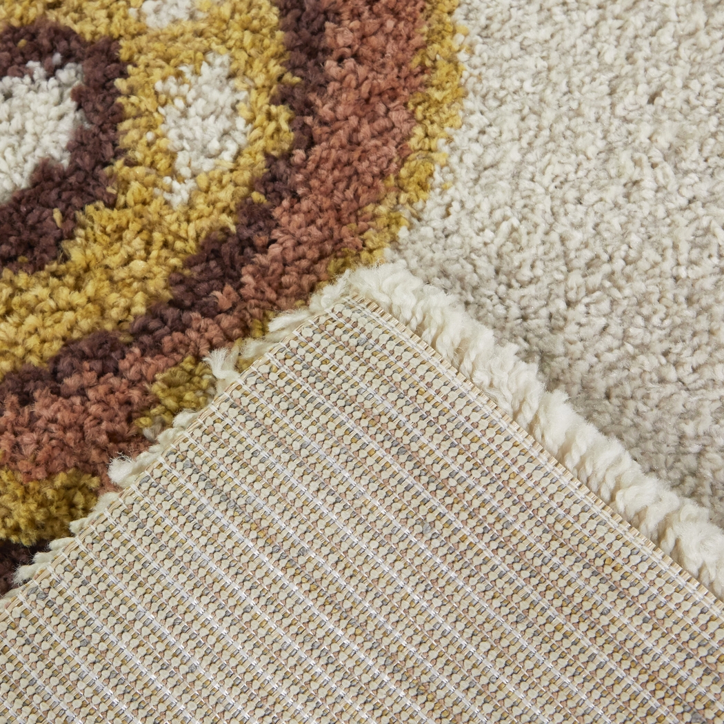 Kids Salano Pink 5'3 x 7' Rug - Thumbnail - Image 4