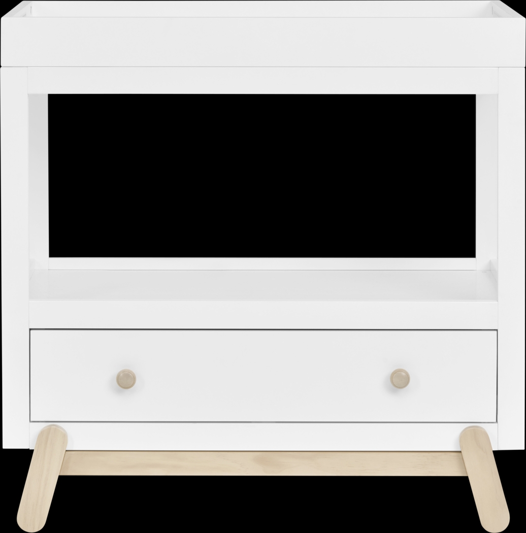 Kids Salvra White Changing Table - Thumbnail - Image 3