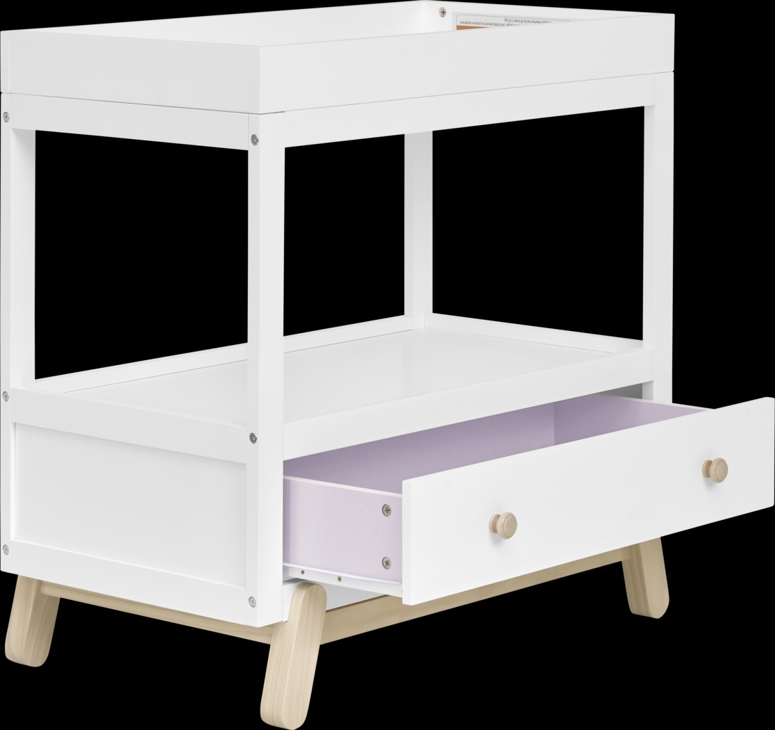 Kids Salvra White Changing Table - Thumbnail - Image 4