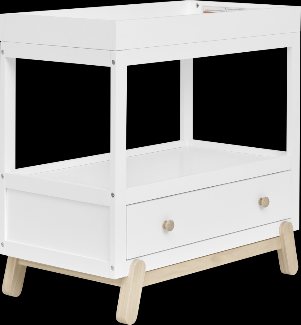 Kids Salvra White Changing Table - Thumbnail - Image 1