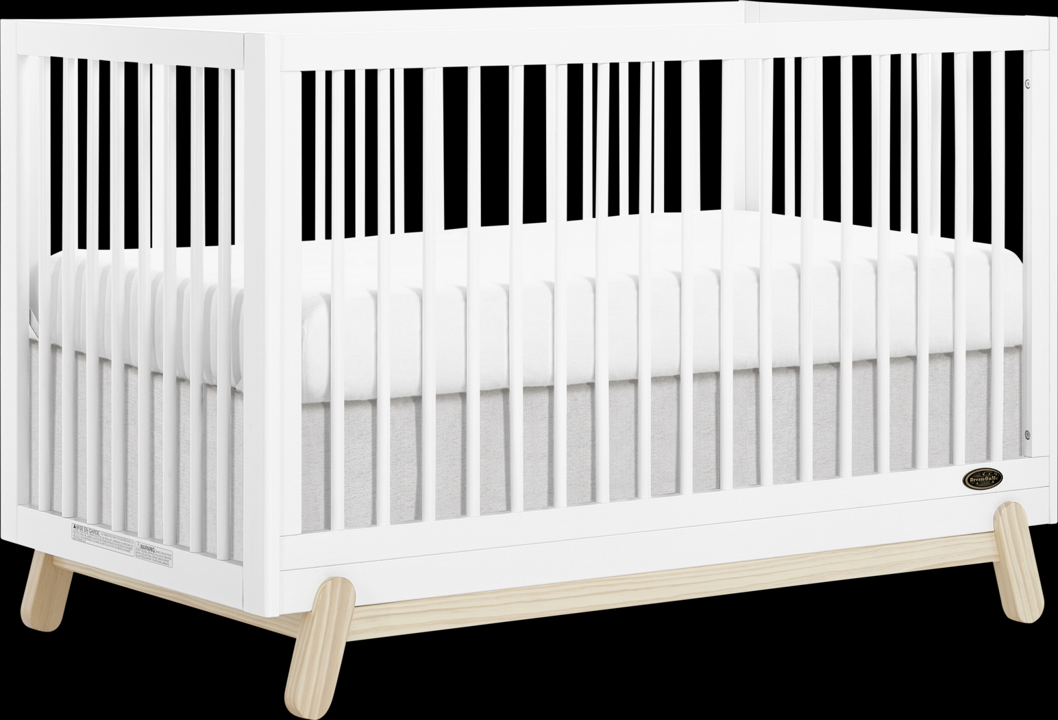 Kids Salvra White Convertible Crib - Thumbnail - Image 6