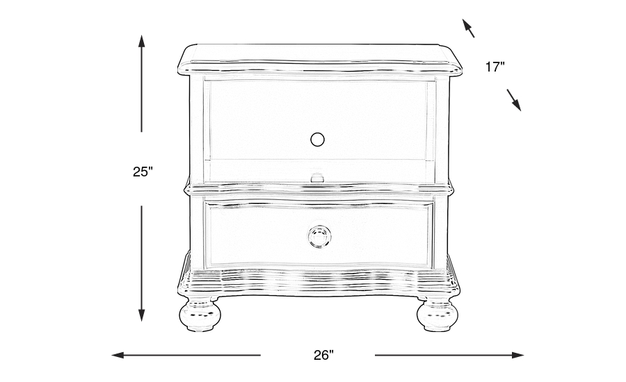 Dimension Image. Please refer to the Dimension Tab on this page for dimension details.