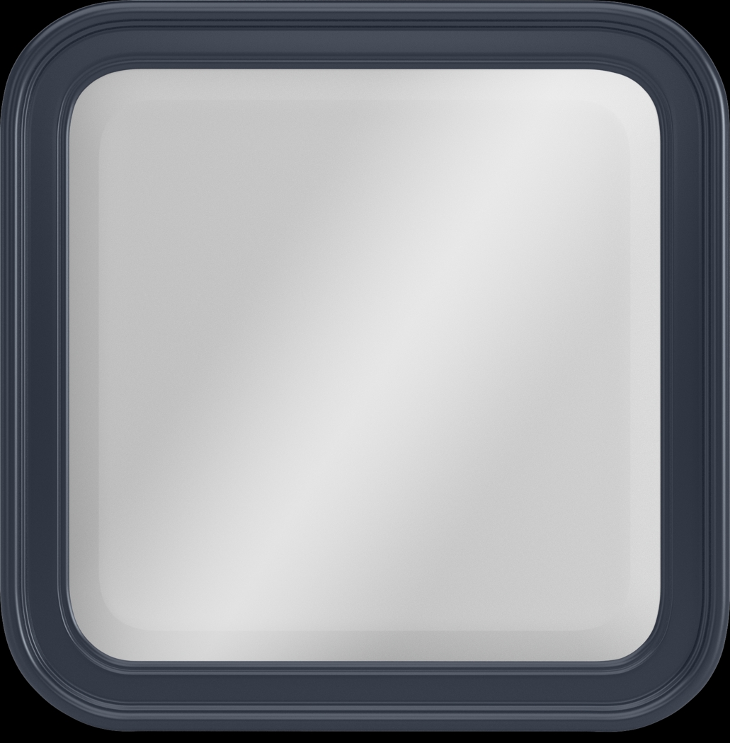 Kids San Simeon Blue Square Mirror - Thumbnail - Image 1