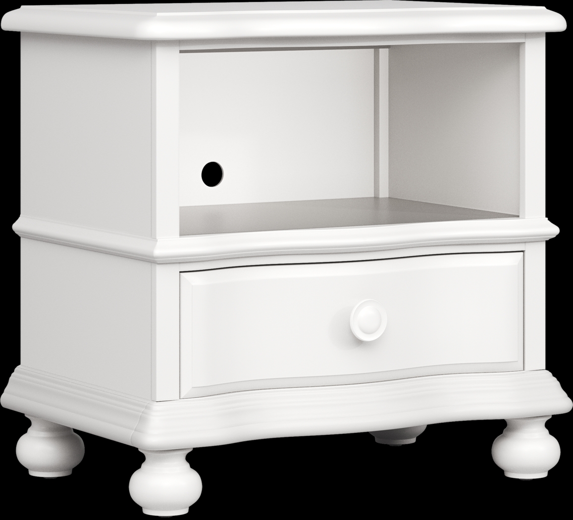 Kids San Simeon White Nightstand - Thumbnail - Image 2
