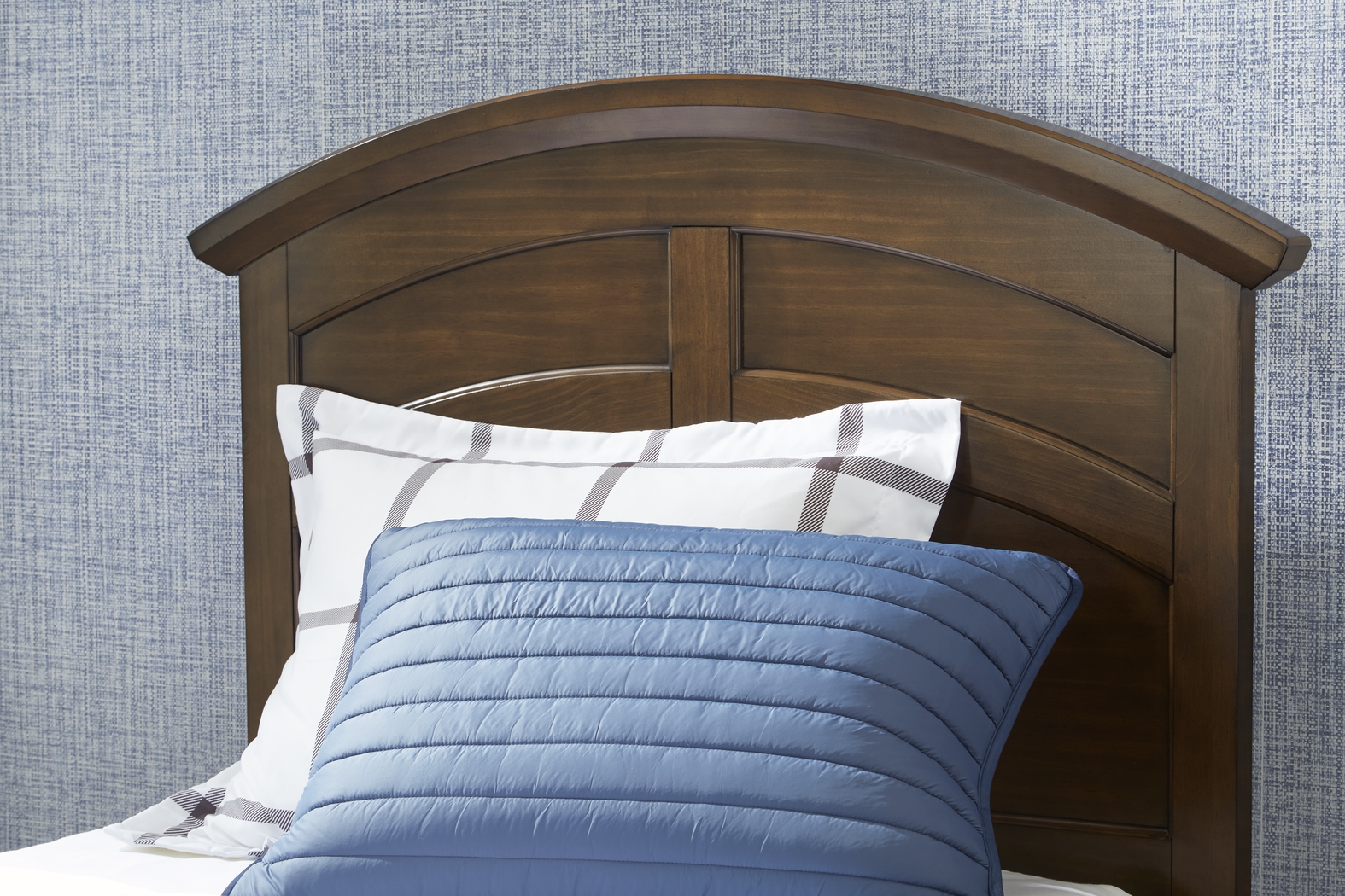 Kids Santa Cruz Brown Cherry Twin Panel Bed - Thumbnail - Image 3