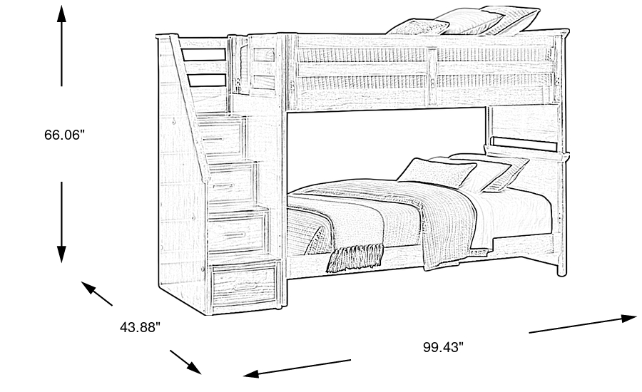 Dimension Image. Please refer to the Dimension Tab on this page for dimension details.