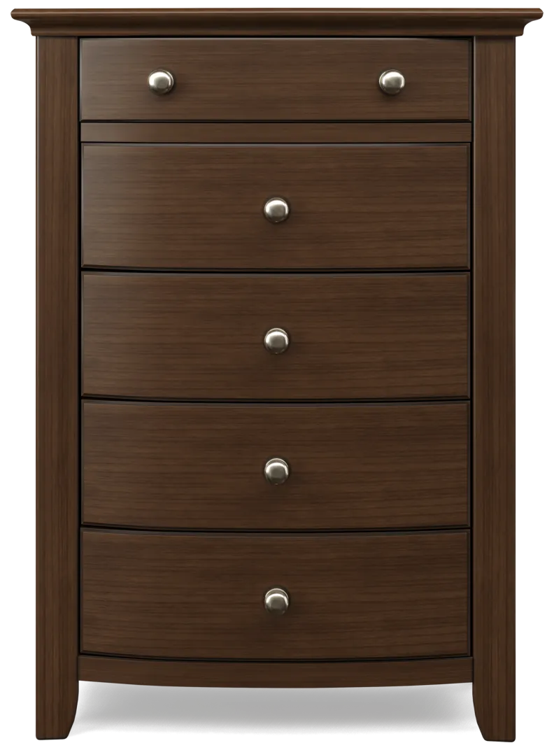 brown cherry chest
