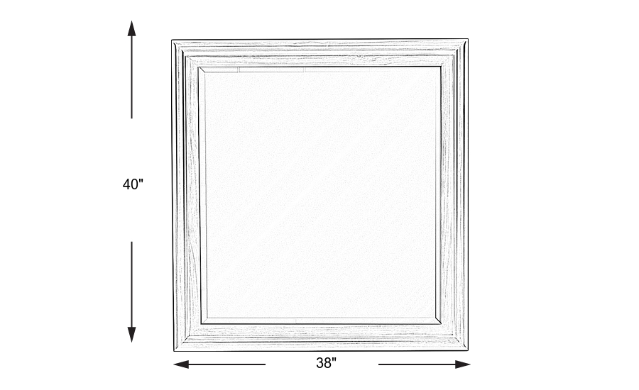 Dimension Image. Please refer to the Dimension Tab on this page for dimension details.