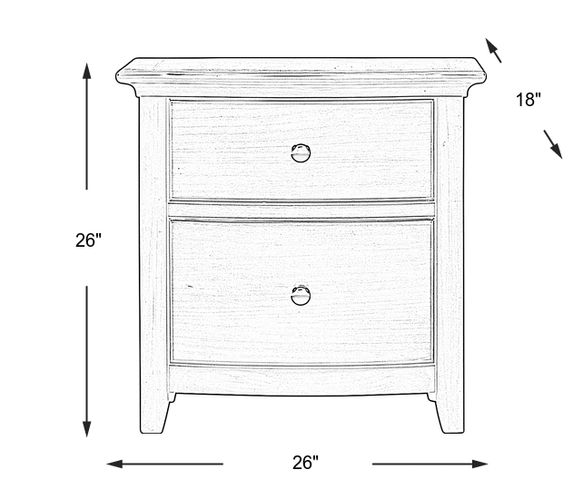 Dimension Image. Please refer to the Dimension Tab on this page for dimension details.