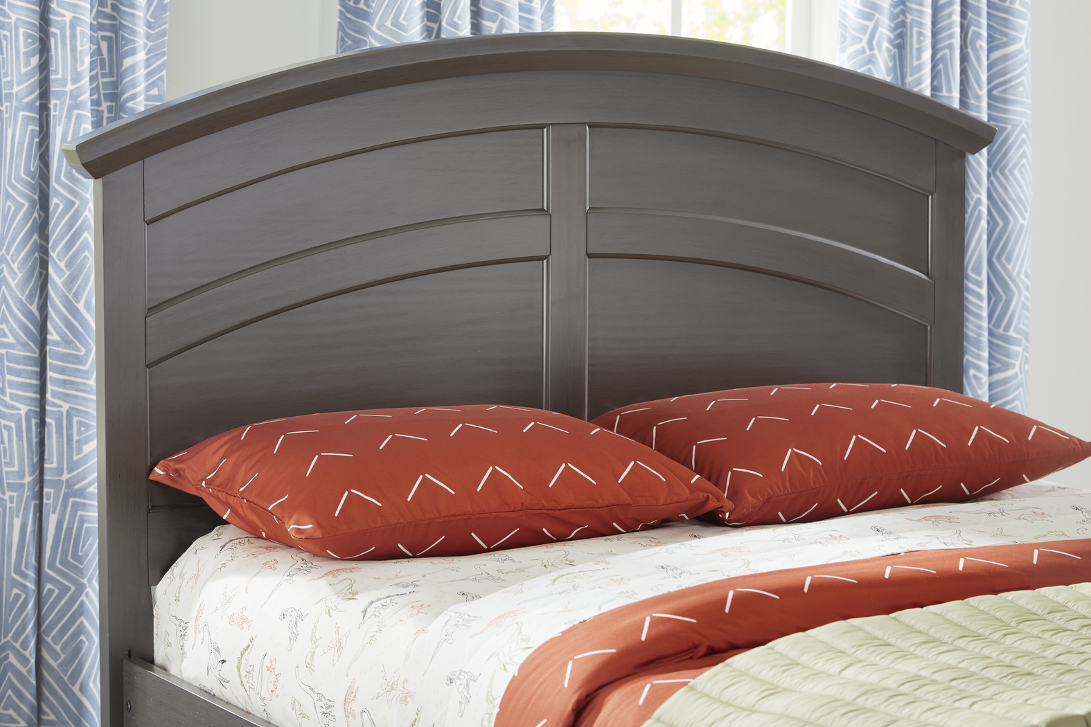 Kids Santa Cruz Gray 5 Pc Full Panel Bedroom - Thumbnail - Image 2