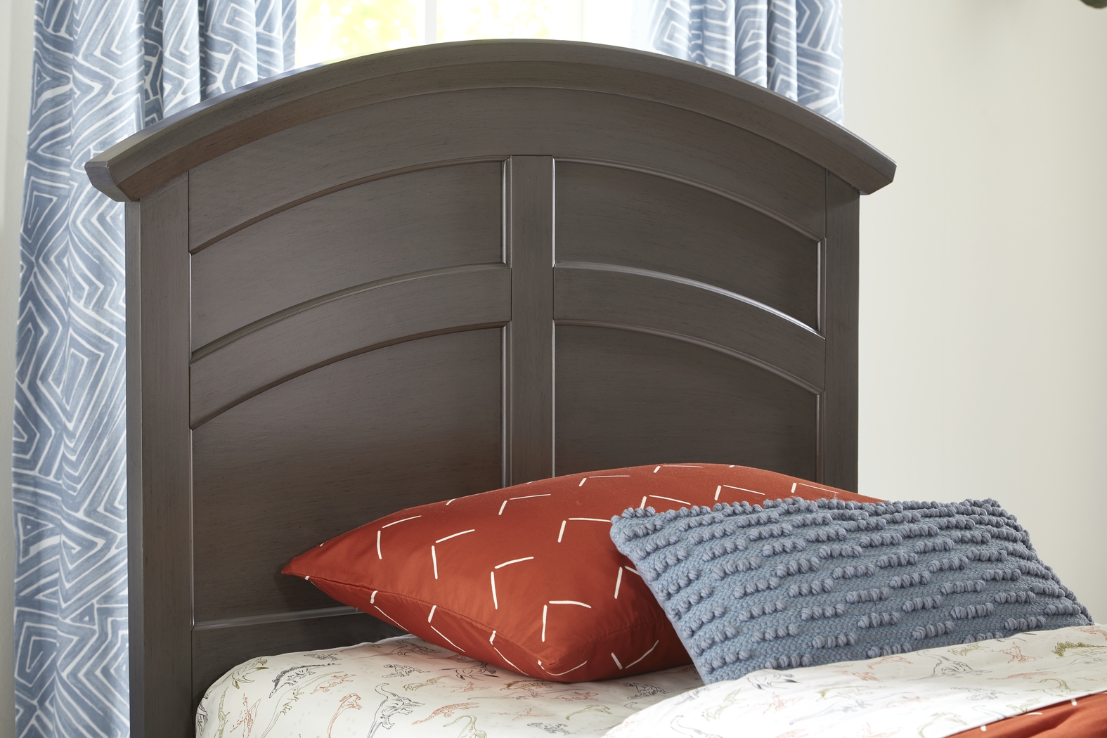 Kids Santa Cruz Gray 5 Pc Twin Panel Bedroom - Thumbnail - Image 2